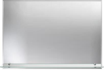 Fazeta zrcadlo 100 x 50 cm polička MILANO